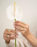 انگشتر طلا زنانه جهان (نگین خورها) - تصویر 3