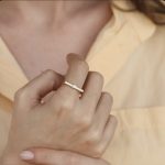 انگشتر طلا زنانه صلح - تصویر 4