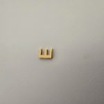 پلاک طلا حروف انگلیسی زنانه و مردانه - تصویر 10