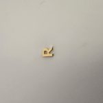 پلاک طلا حروف انگلیسی زنانه و مردانه - تصویر 8