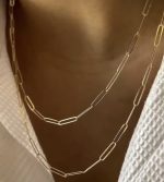 گردنبد  و‌دستبند زنجیری هرمس طلا زنانه و مردانه