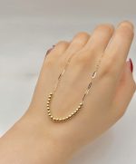 گردنبند گوی و هرمس مينيمال - تصویر 2